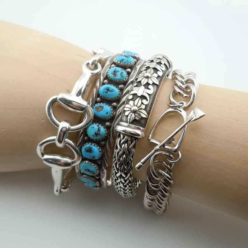 Stacking Horse Bracelets and Equestrian Bracelets | Jamies Horse Jewelry