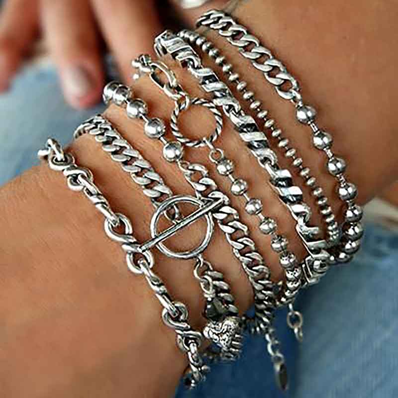 Stacking Horse and Equestrian Bracelets