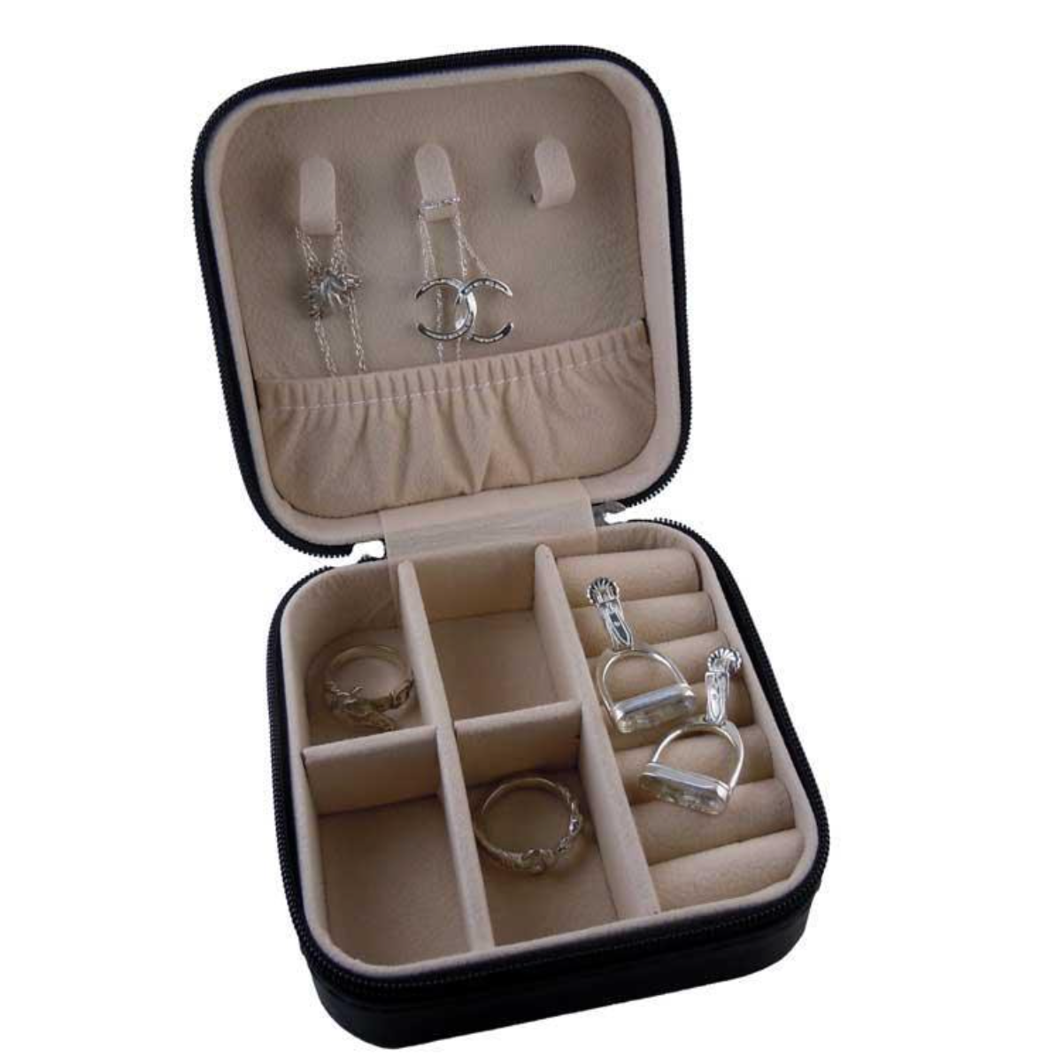 travel jewelry case for all your horse and equestrian jewelry