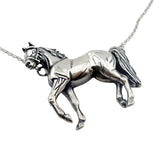 Bita Horse Necklace Sterling Silver