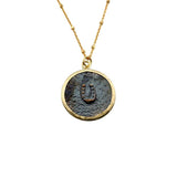 Circle of Horseshoe Luck Necklace