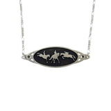 Three-Day Eventing Horse Necklace