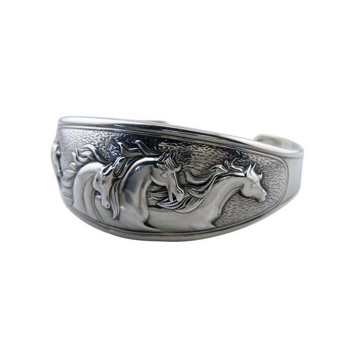 Fab Five Horses Cuff Bracelet piccalo