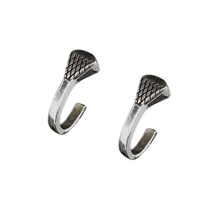 Horseshoe Nail Earrings Sterling Silver