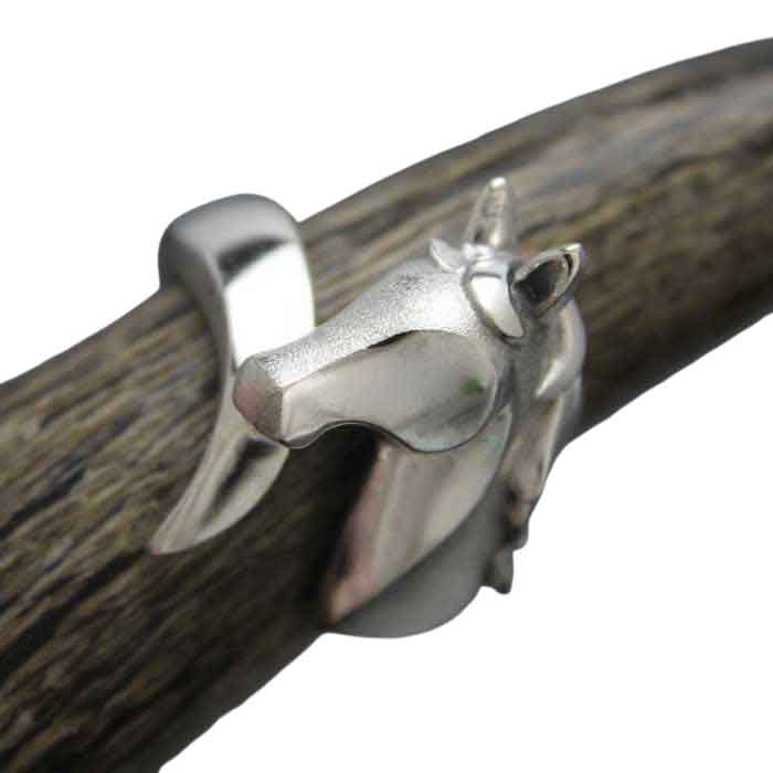New Horse Ring in Sterling Silver how head and tail mee
