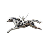 Appy Horse Necklace Sterling Silver OOAK