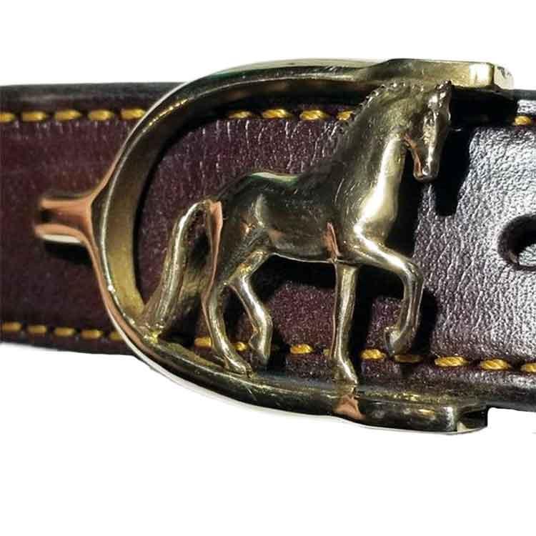 Dressage Horse and English Spur Belt Buckle - Jamies Horse Jewelry