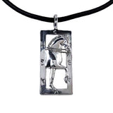 Enter at A Dressage Horse Pendant Necklace