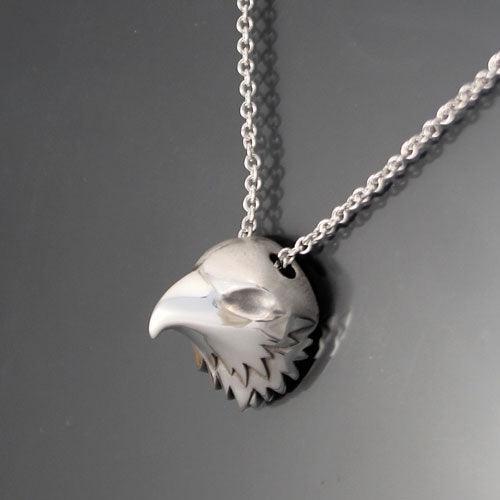 Eagle Pendant Necklace in Sterling Silver - Jamies Horse Jewelry