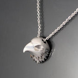 Eagle Pendant Necklace in Sterling Silver