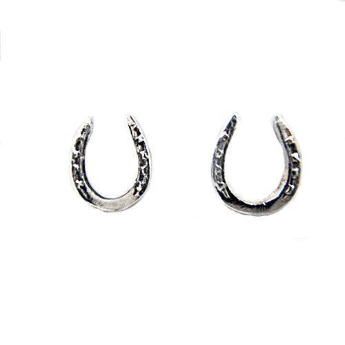 Horseshoe Earrings Sterling Silver - Jamies Horse Jewelry