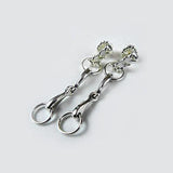 Loose Ring Snaffle Horse Bit Earrings