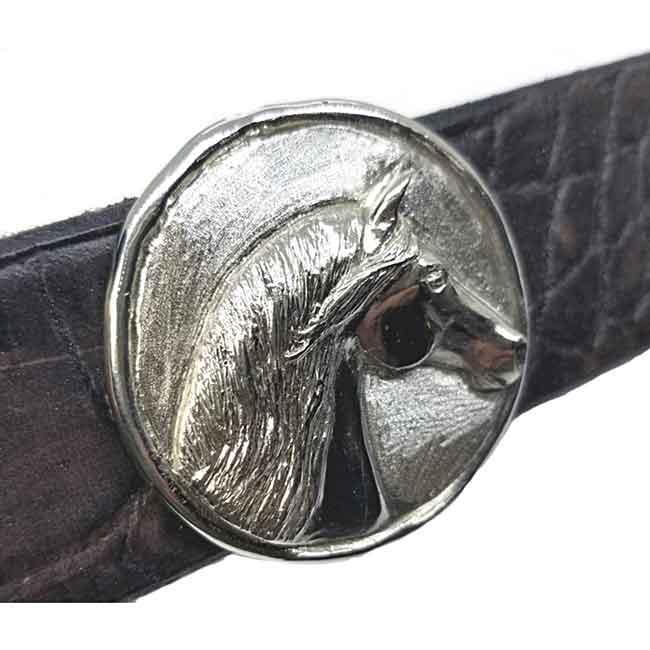 Lusitano Horse Belt Buckle - Jamies Horse Jewelry