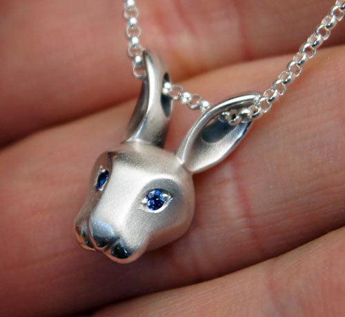 Jackrabbit Pendant Necklace - Jamies Horse Jewelry