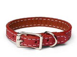 Dog Bone on Heart on Leather Bracelet