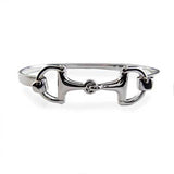 Bangle Heavy Horse Snaffle Bit Sterling Silver