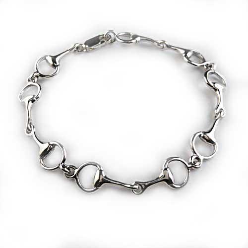 Classic Snaffle Horse Bit Bracelet - Jamies Horse Jewelry