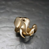 Elephant Ring in Bronze