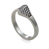 Horseshoe Nail Ring Sterling Silver