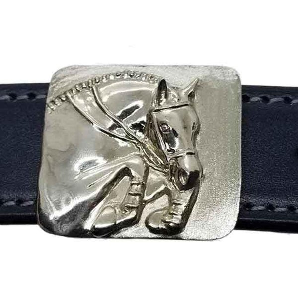 Silver Belt Buckle 1 1/2 1 5/8 inch / Double