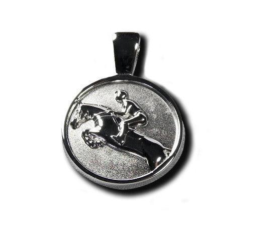 Jumper Pendant Necklace Sterling Silver - Jamies Horse Jewelry