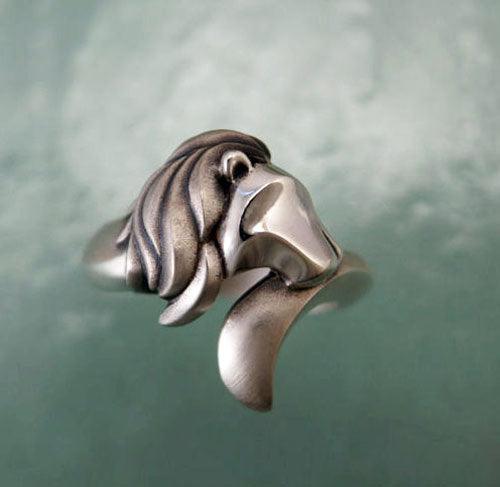 Lion King of the Jungle Ring - Jamies Horse Jewelry