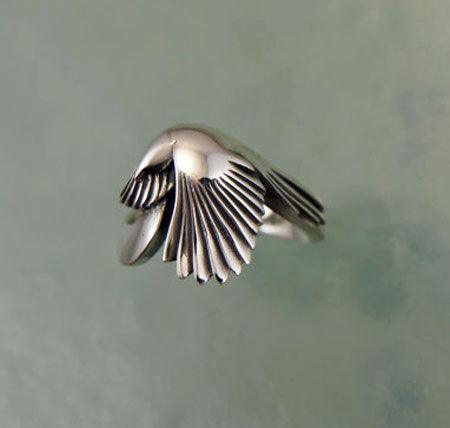 Magpie Ring Sterling Silver - Jamies Horse Jewelry