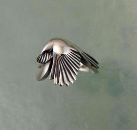 Magpie Ring Sterling Silver