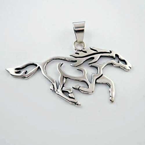 Mars Rising Horse Necklace - Jamies Horse Jewelry