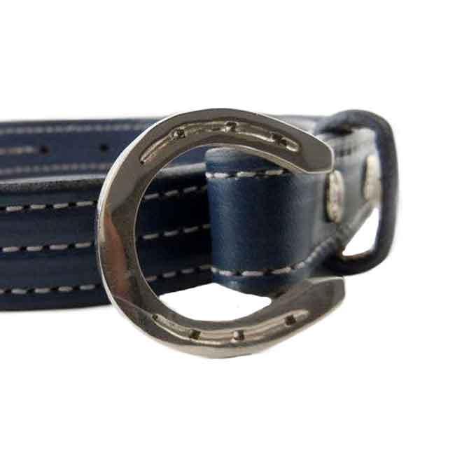 Small Horseshoe Belt Buckle in Bronze - Jamies Horse Jewelry