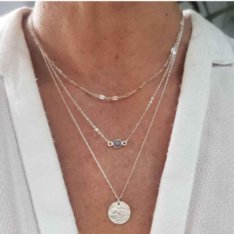 layering sterling silver horse equestrian jewelry