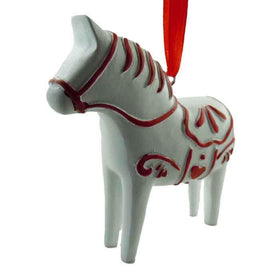 Swedish Dala Horse Ornament