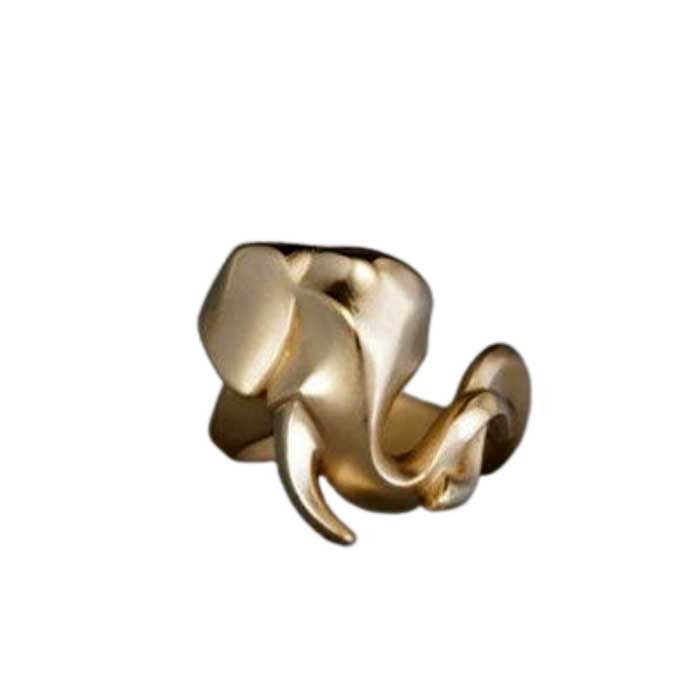 Elephant Ring in Bronze 