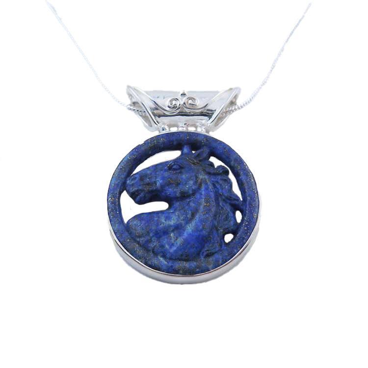 Lapis Lazuli Horse Pendants Lapis Lazuli Horse Pendants