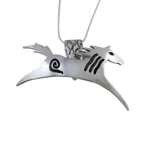 Tahoe Spirit Horse Necklace Sterling Silver