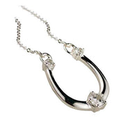 Troyka Horseshoe Necklace Sterling Silver