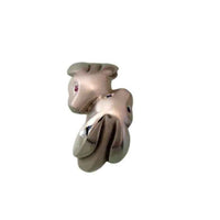 Lopp Eared Bunny Rabbit Ring Gemstone Eyes Sterling Silver - 