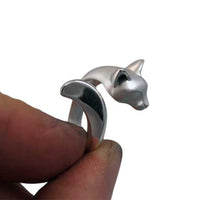 Forrest Cat Ring sterling silver