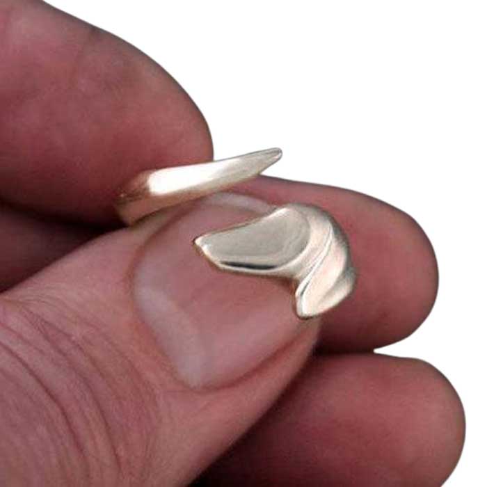 Dachshund Dog Ring in Sterling Silver - 