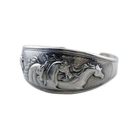 Fab Five Horses Cuff Bracelet piccalo