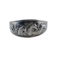 Fab Five Horses Cuff Bracelet piccalo