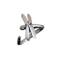Dragonfly Ring in Sterling Silver 