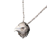 Eagle Pendant Necklace in Sterling Silver 