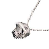 Eagle Pendant Necklace in Sterling Silver 
