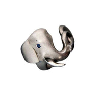 Elephant Ring in Sterling Silver -