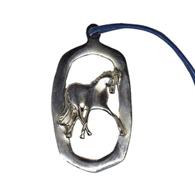 Half Pass Dressage Horse Ornament