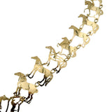 Multiple Breed Horse Link Necklace