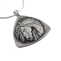 Iberian Horse Pendant Necklace Sterling Silver - Jamies Horse Jewelry