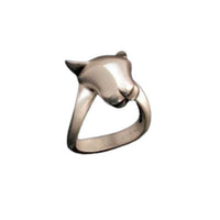Jaguar Big Cat Ring in Sterling Silver 