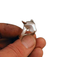 Jaguar Big Cat Ring in Sterling Silver 